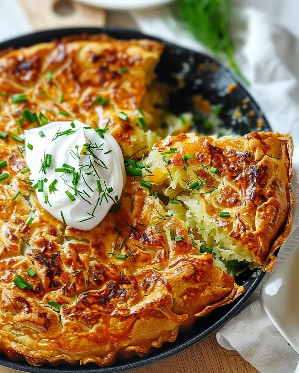Cabbage Pie Recipe: Easy Comfort Food with Turkey Bacon Delights
