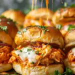 Spicy Buffalo Chicken Sliders
