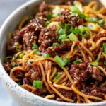 Caramelised Sticky Beef Noodles