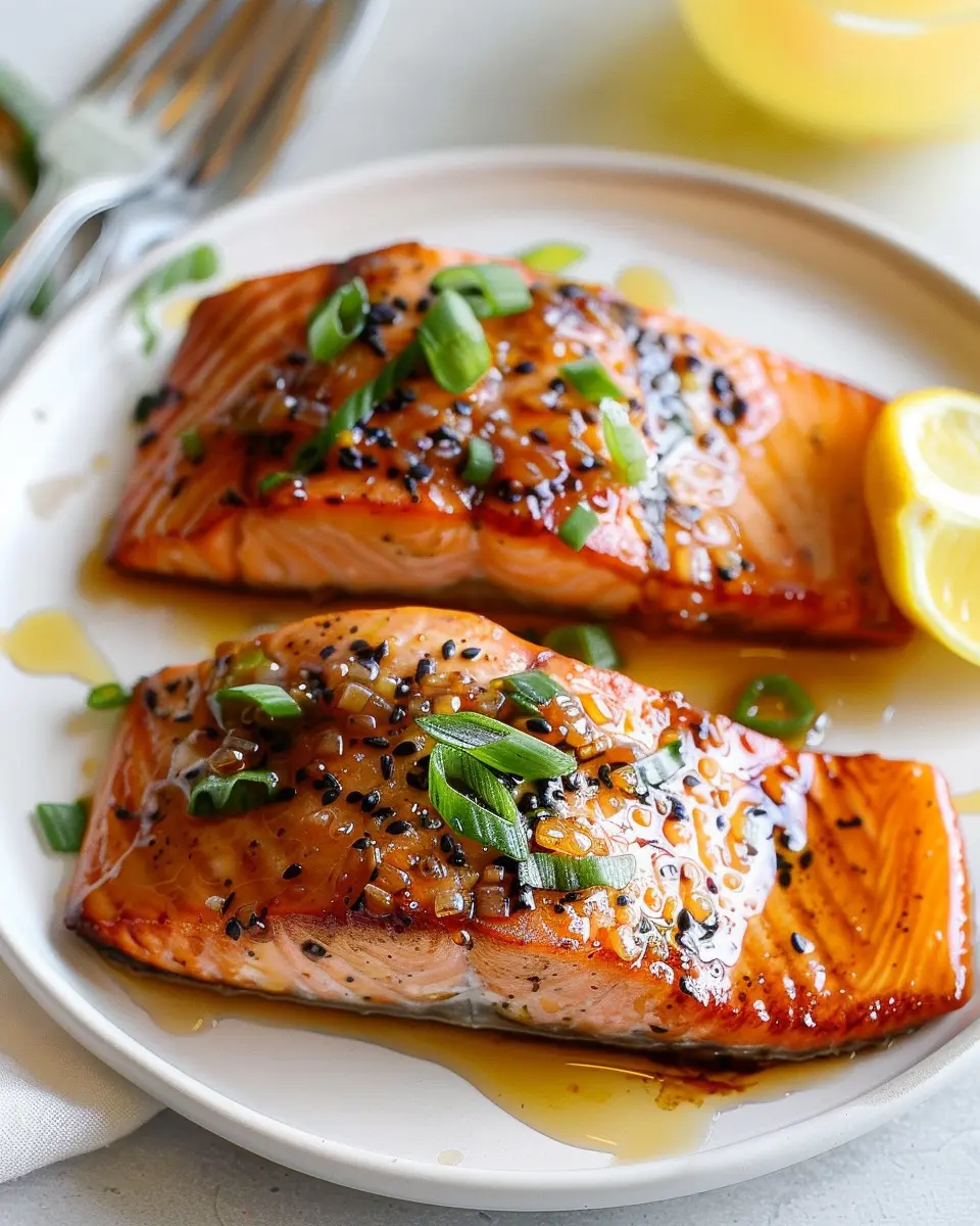 Spicy Salmon with Honey Butter Sauce: A Satisfying Delight