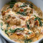 Slow Cooker Creamy Tuscan Chicken