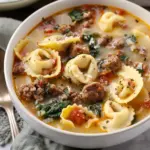 Sausage and Tortellini Soup