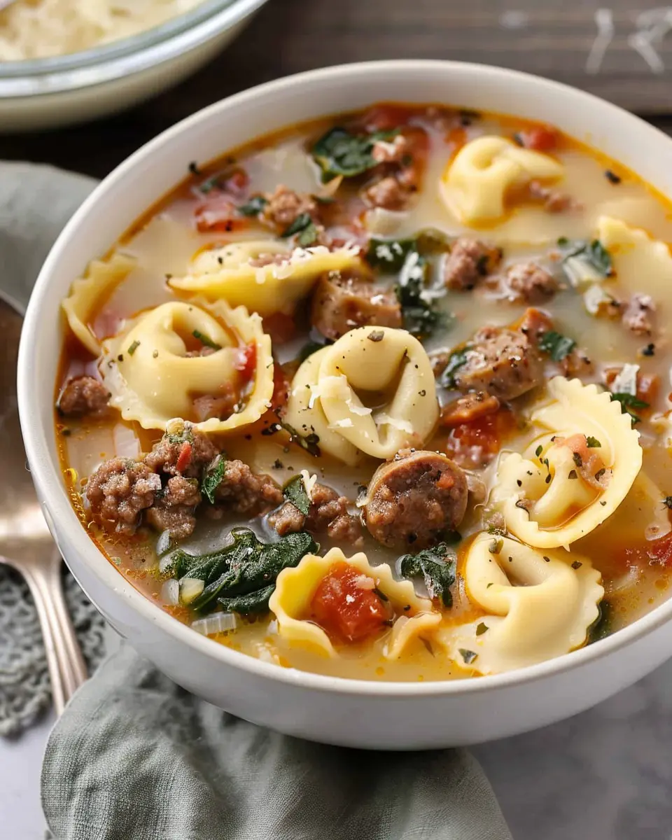 Sausage and Tortellini Soup: Easy Comfort Food for All Seasons