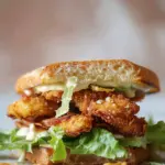 Crispy Chicken Caesar Sandwiches