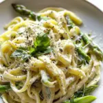 Creamy Asparagus Pasta
