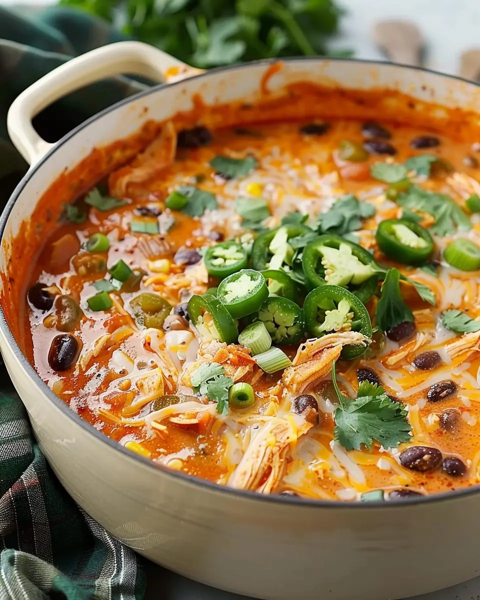 Chicken Enchilada Soup: Easy and Flavorful Comfort in a Bowl