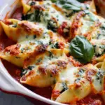 Spinach and Ricotta Stuffed Shells Recipe