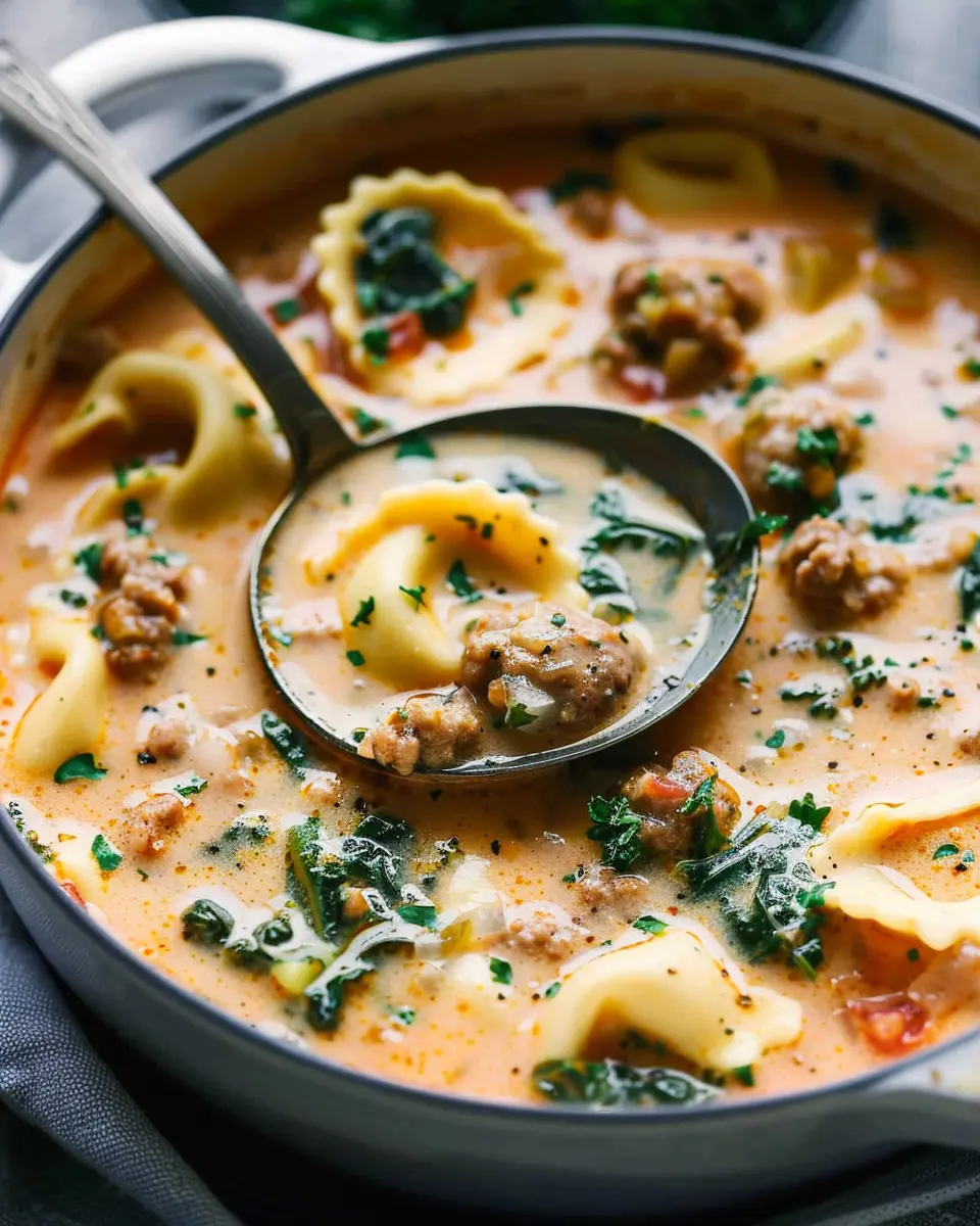 Creamy Sausage Tortellini Soup: The Best Comfort Food Recipe