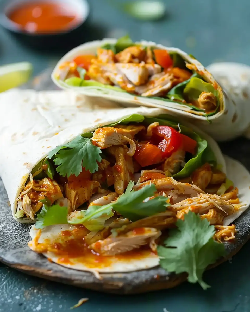 Sweet Chili Chicken Wraps: Easy Recipe for Flavorful Weeknight Dinners