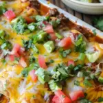Easy Ground Beef Enchiladas