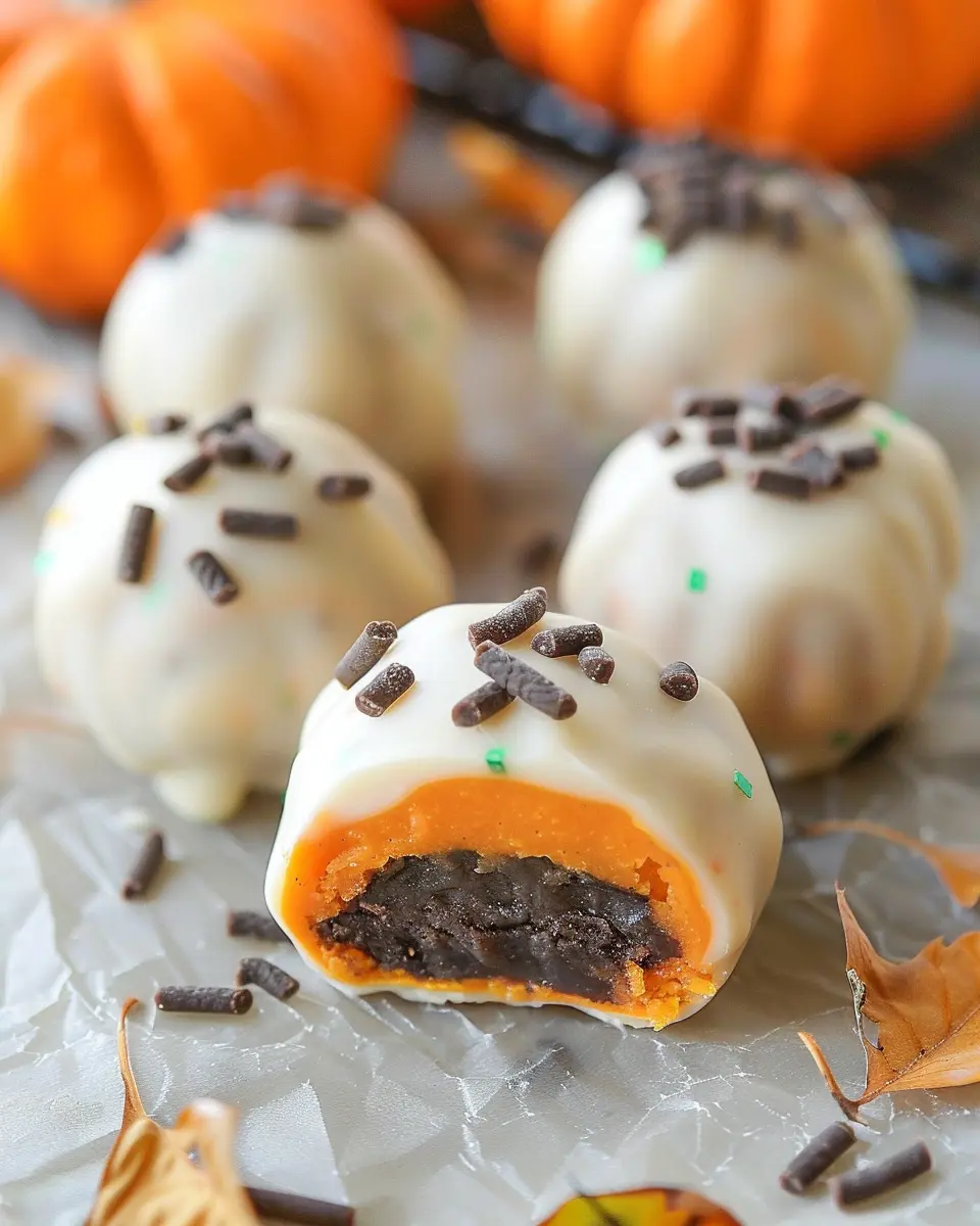 Pumpkin Oreo Balls: Easy No-Bake Treat for Fall Indulgence