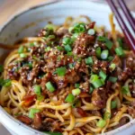 Sticky Beef Noodles