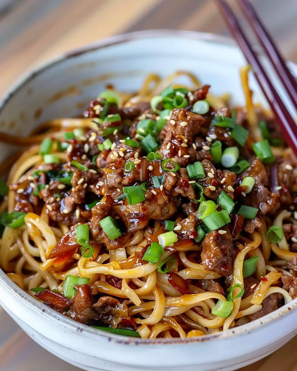 Sticky Beef Noodles: The Best Comfort Dish You’ll Love to Make
