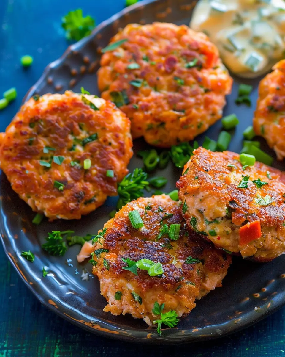 Easy Salmon Patties Recipe: Juicy Delight with Turkey Bacon Twist
