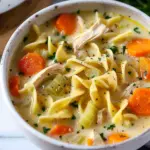 Easy Creamy Chicken Noodle Soup