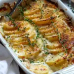 Garlic Potato Gratin