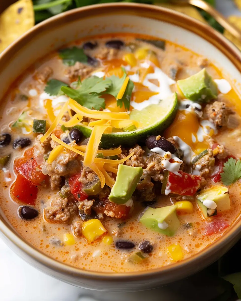 Creamy Taco Soup: The Best Cozy Comfort Food You’ll Love