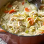Creamy Chicken Noodle Soup