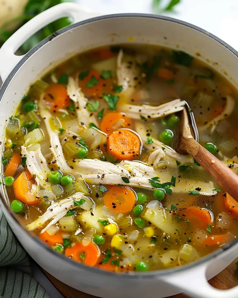 Chicken Vegetable Soup: The Best Comforting Bowl You’ll Love