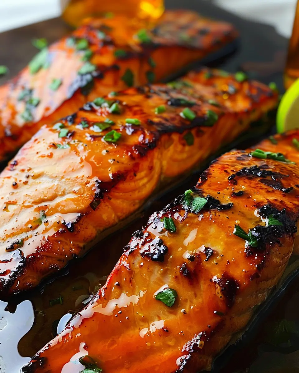 Peach Bourbon Glazed Salmon: Easy Recipe for Juicy Home Cooking