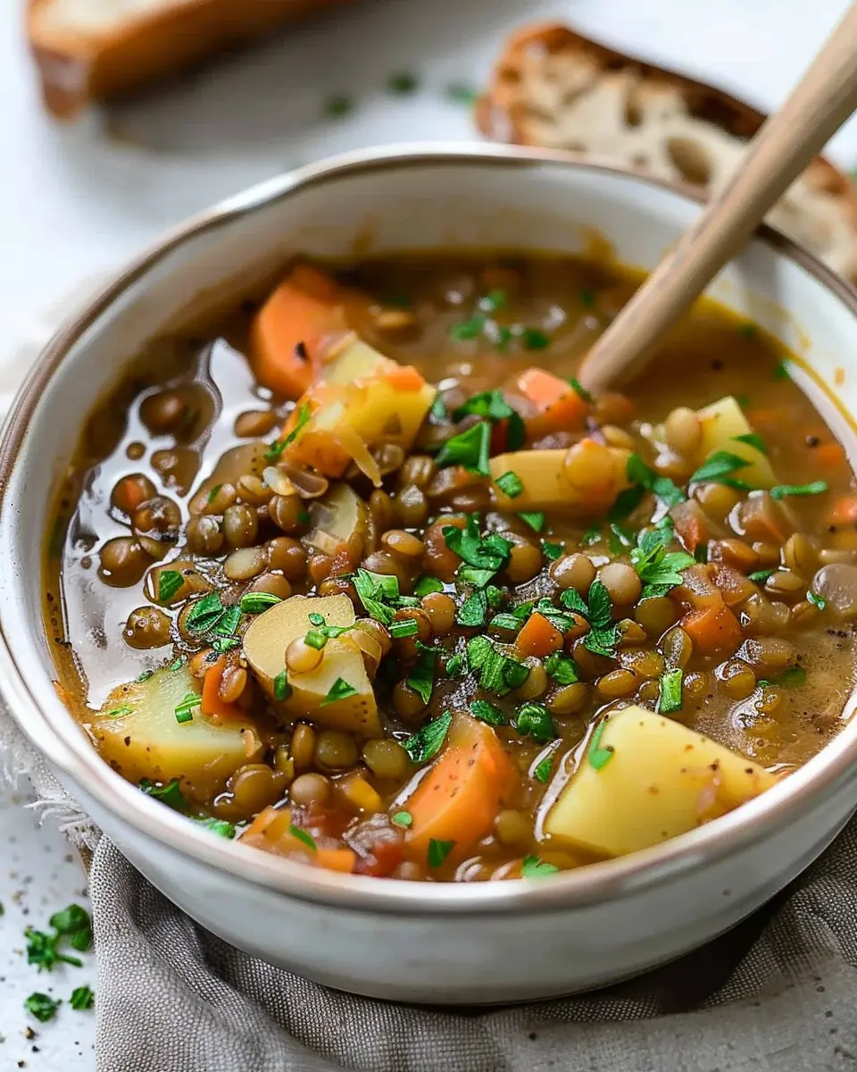 Easy Lentil Potato Soup: A Cozy, Healthy Delight at Home