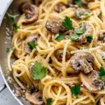 Garlic Butter Mushroom Pasta