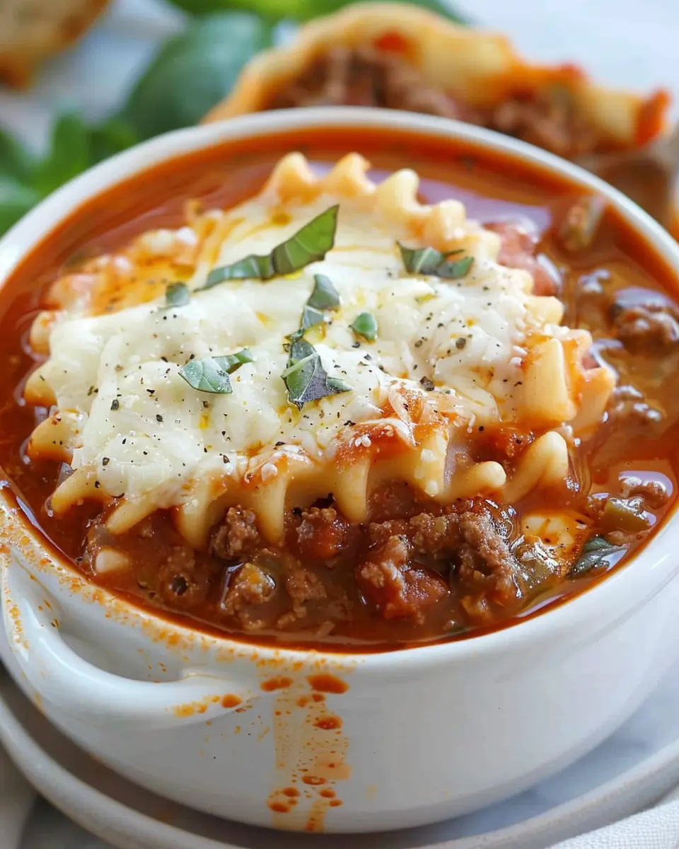 Lasagna Soup: Easy and Indulgent Comfort Food for All