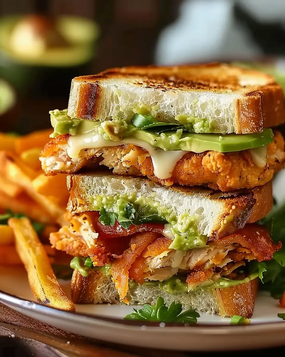 Chicken Avocado Melt Sandwich: The Best Comfort Food Delight