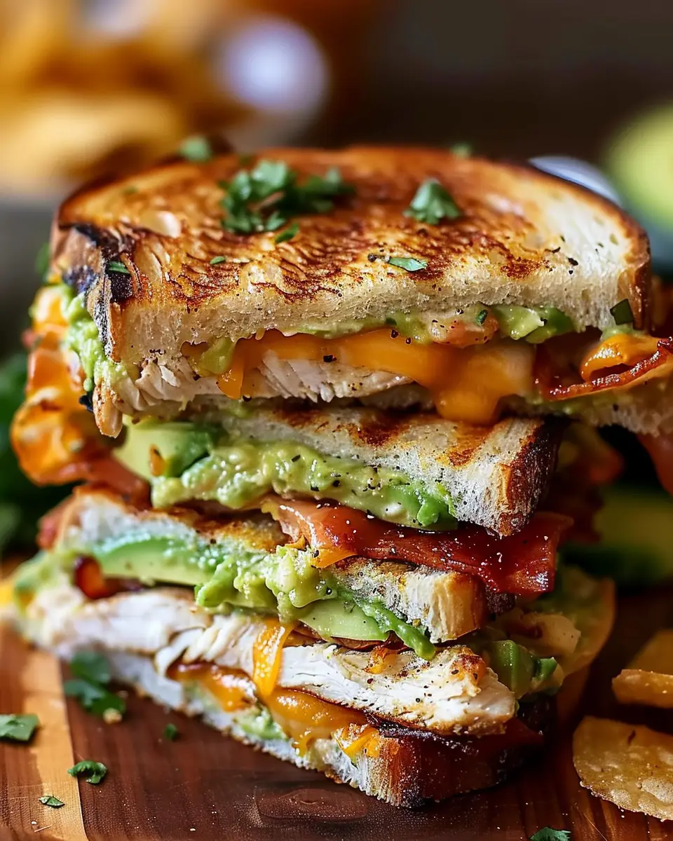 Chicken Avocado Melt Sandwich: The Best Comfort Food Delight