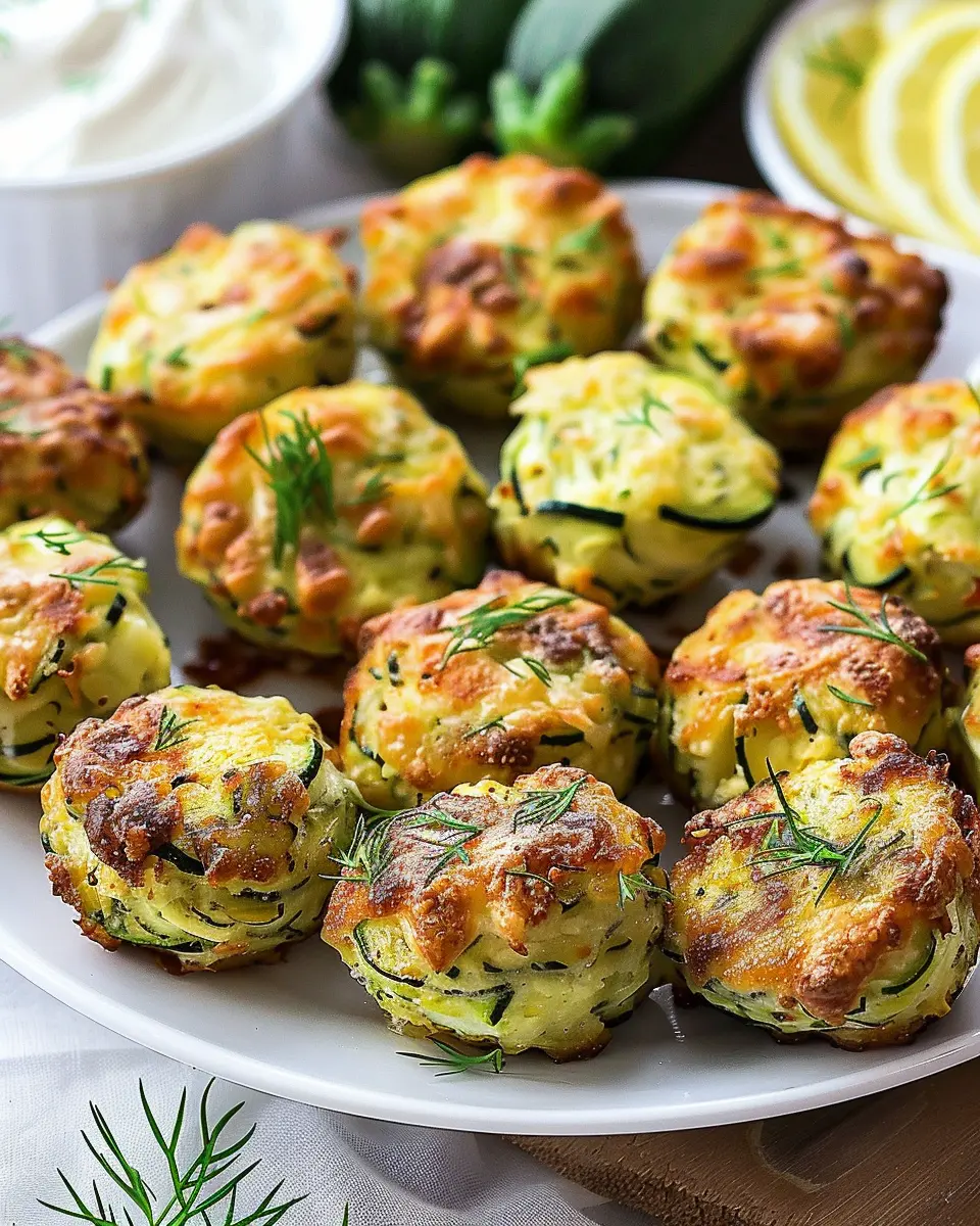 Cheesy Garlic Zucchini Bites: The Best Easy Snack Recipe