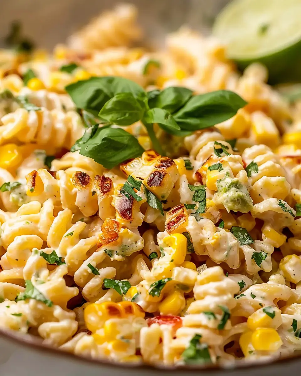 Creamy Street Corn Pasta Salad: The Best Summer Side Dish